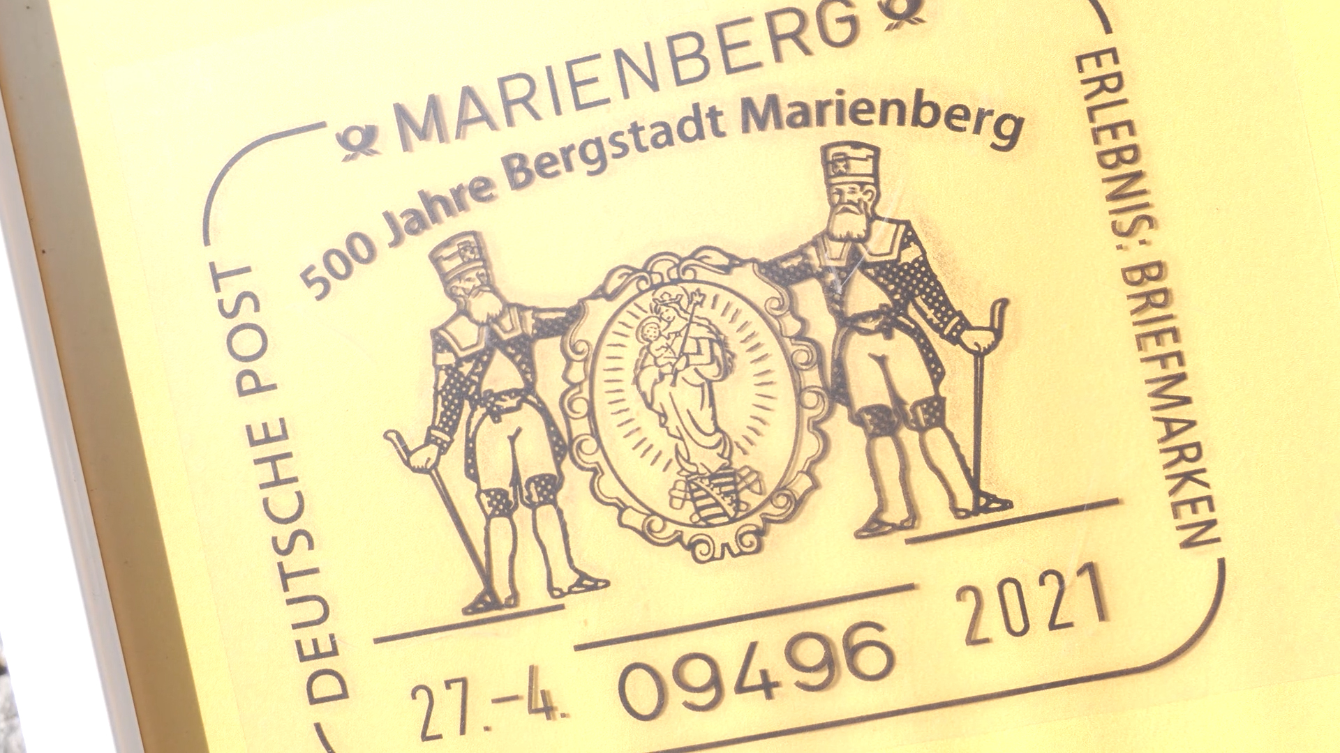 MEgional am 27. April 2021 mit einem Sonderstempel zum heutigen Stadtgeburtstag MEgional am 27. April 2021 mit einem Sonderstempel zum heutigen Stadtgeburtstag