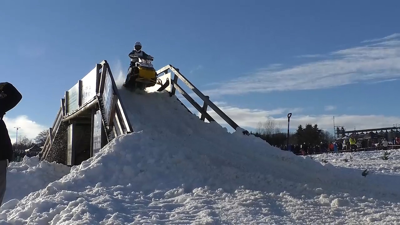 MEgional am 31. Januar mit dem Skikjöring in Sayda