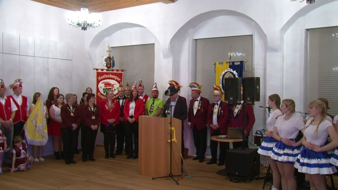 MEgional am 13. November 2019 mit dem Faschingsauftakt in Marienberg MEgional am 13. November 2019 mit dem Faschingsauftakt in Marienberg