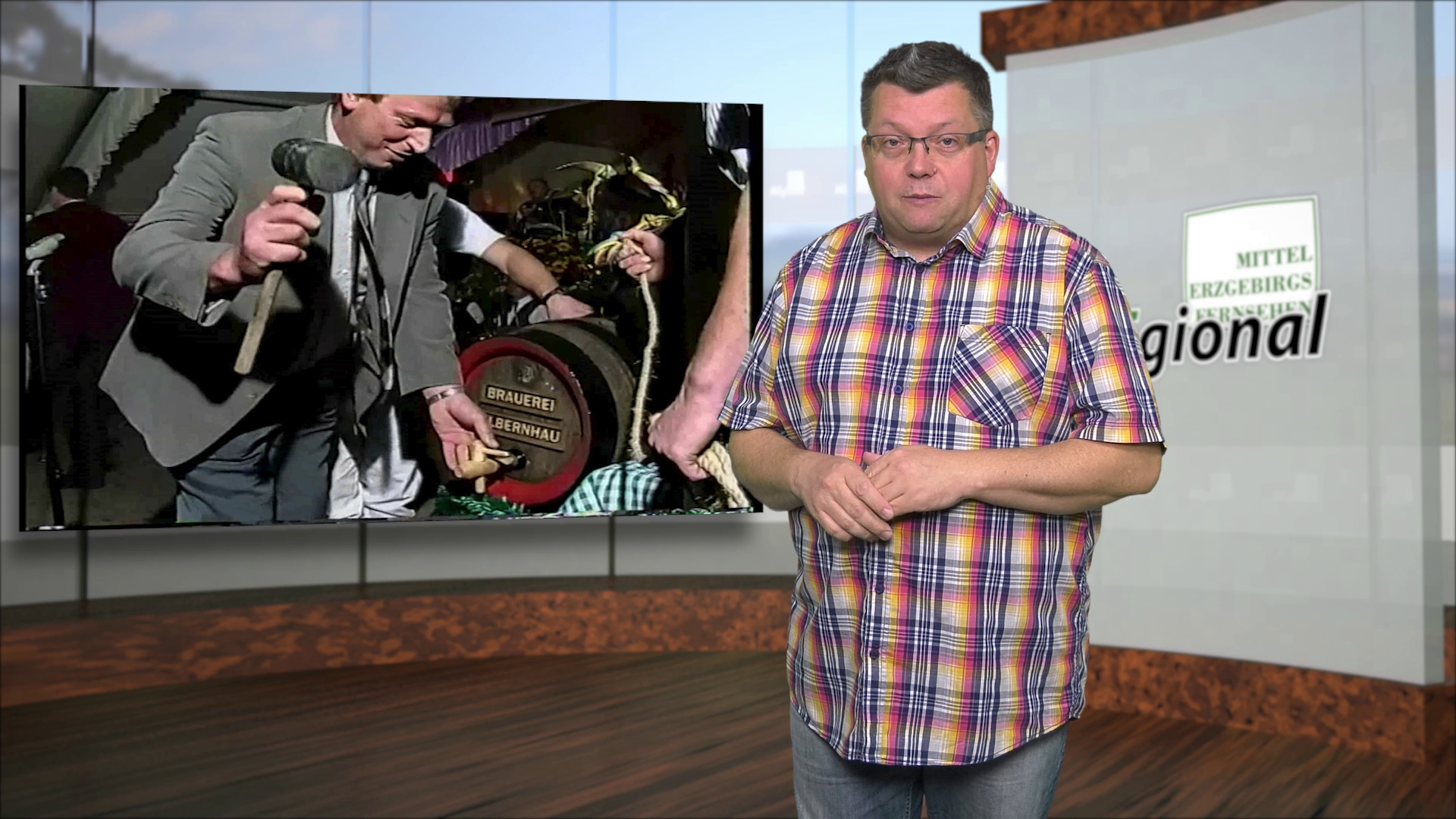 MEgional am 16. Oktober 2020 mit dem Bockbieranstich vor 25 Jahren in Olbernhau