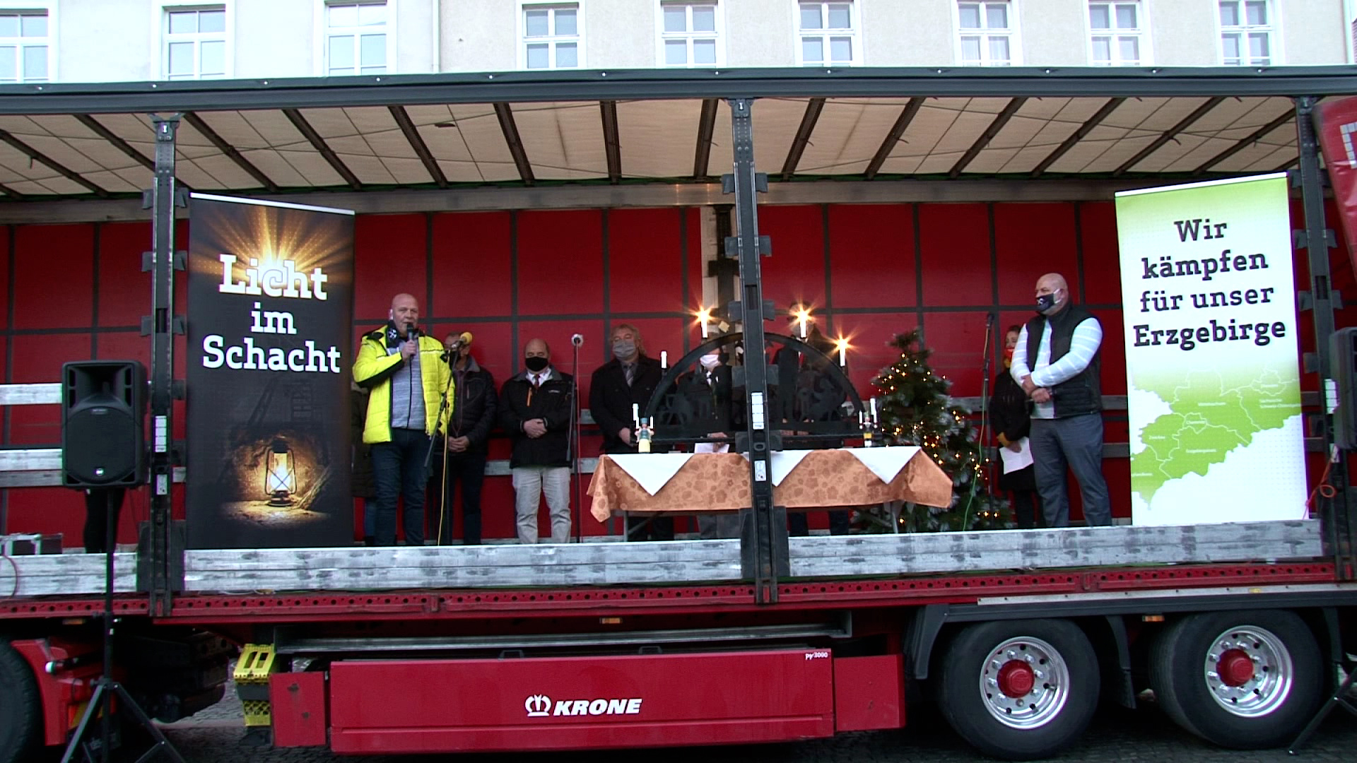 MEgional am 30. November mit der Aktion Licht im Schacht