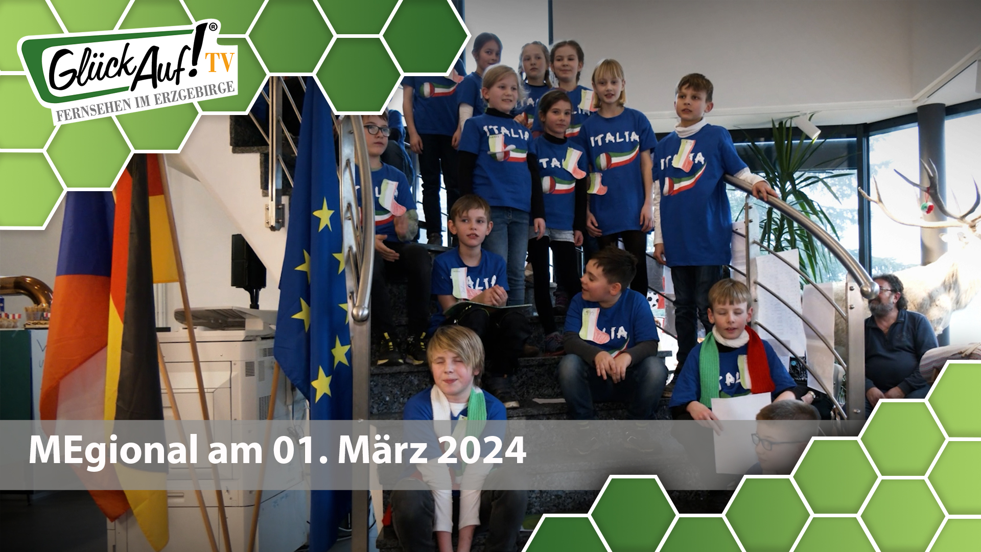 MEgional am 01. März 2024 mit dem EuroKiK Projekt an der Grundschule Großrückerswalde