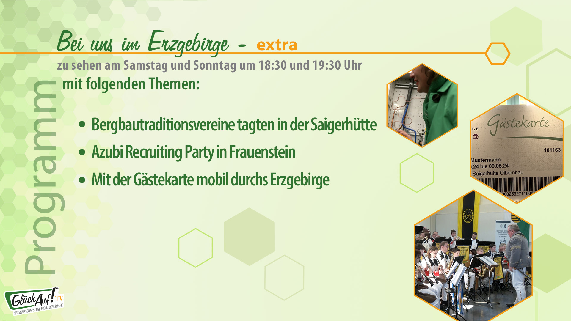 Bei uns im Erzgebirge - extra vom 04. und 05.05.2024