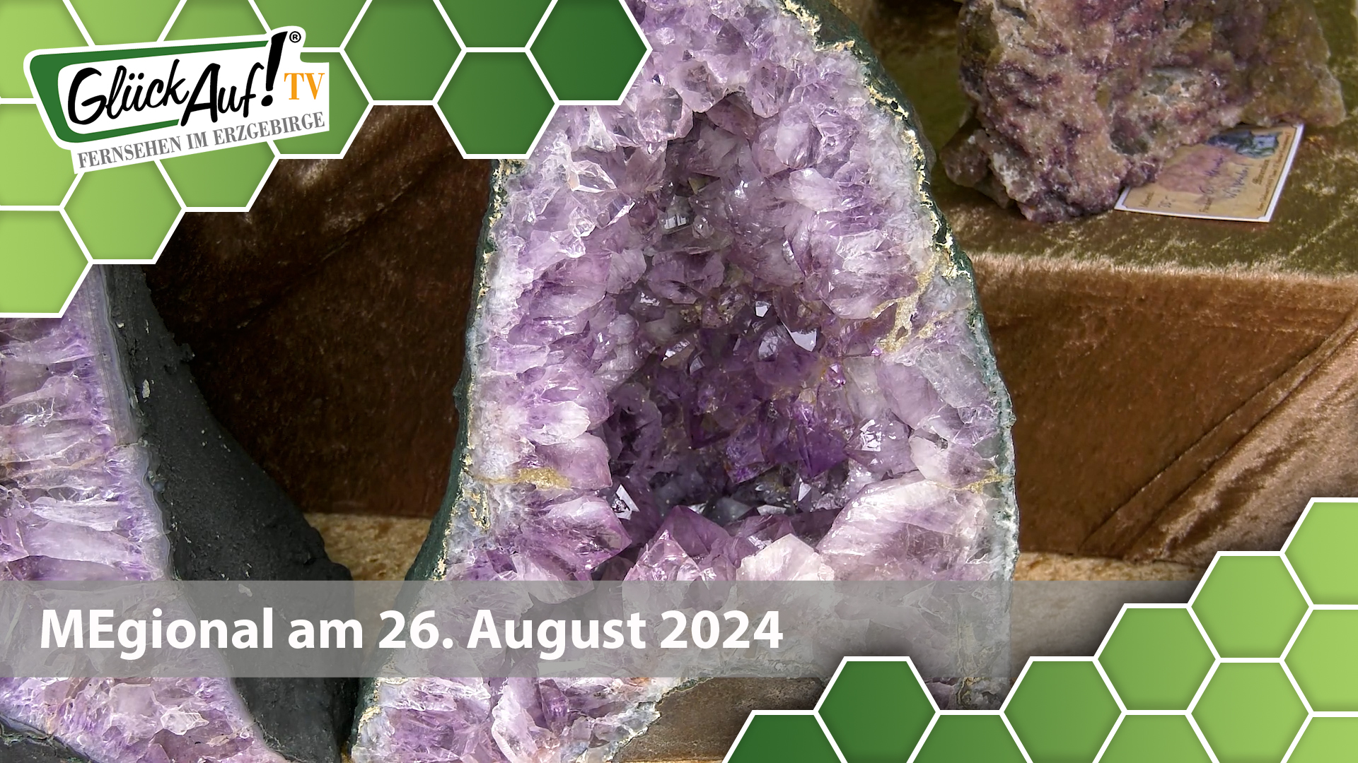 MEgional am 26. August 2024 mit den Mineralientag am Pferdegöpel Lauta