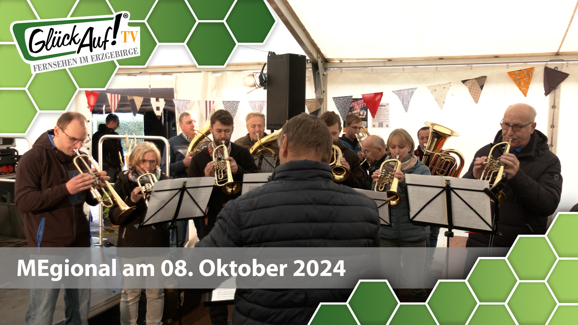 MEgional am 08. Oktober 2024 mit der Unterzeicnung der Gemeindepartnerschaft in Krumhermersdorf