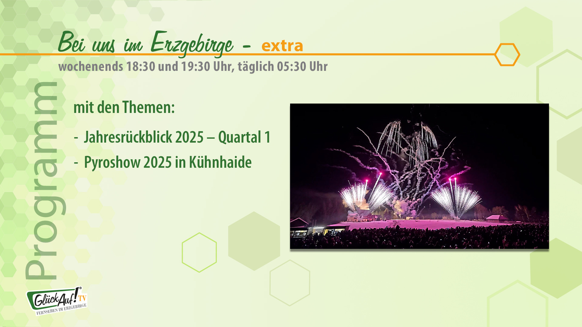 Bei uns im Erzgebirge - extra ab 03.01.2026