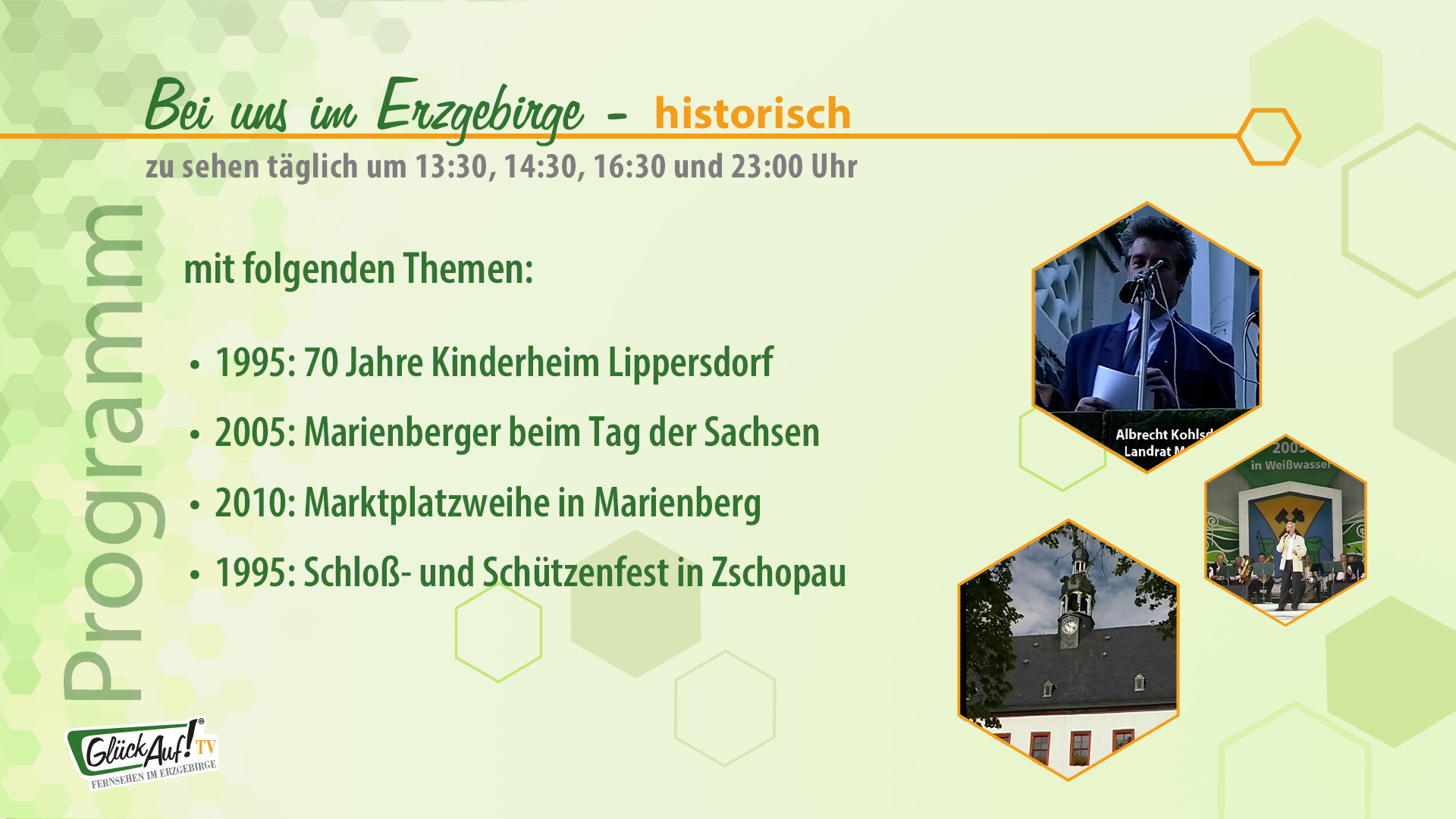 Bei uns im Erzgebirge - historisch vom 30.09. bis 05.09. Bei uns im Erzgebirge - historisch vom 30.09. bis 05.09.