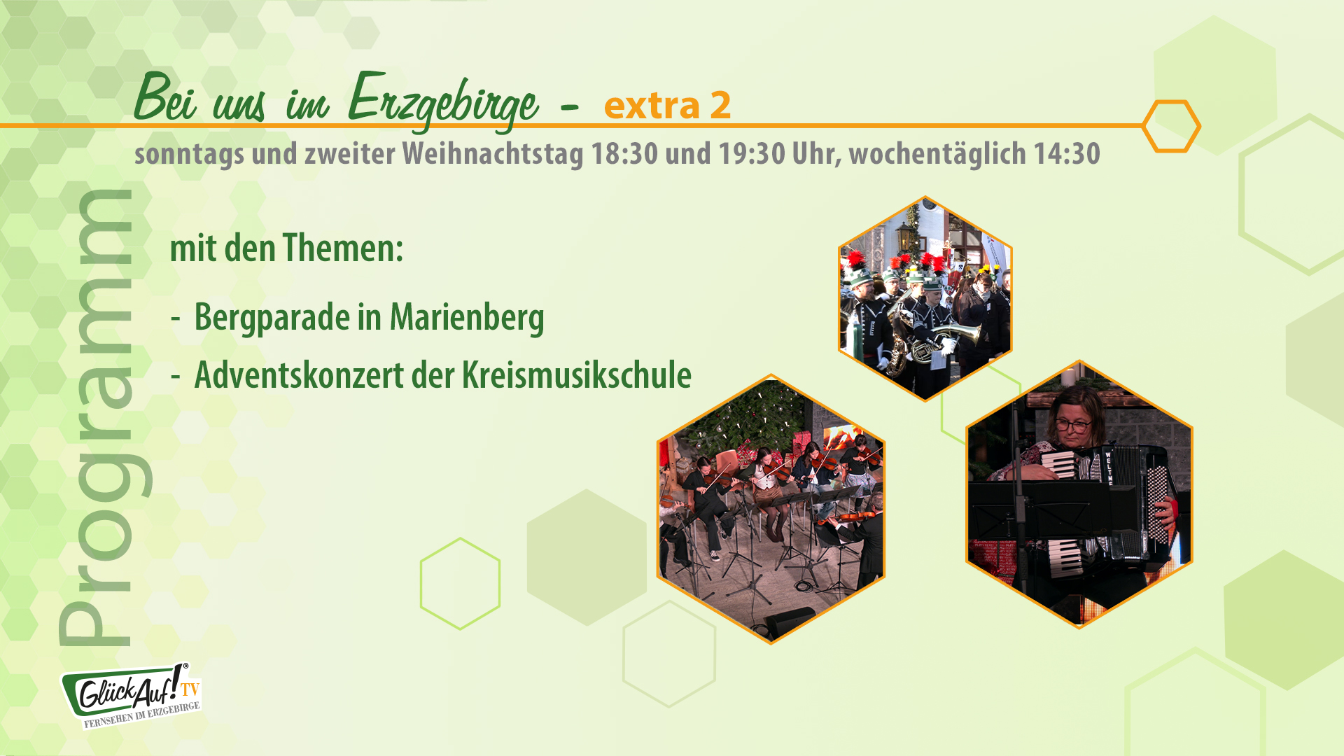 Bei uns im Erzgebirge - extra ab 20.12.