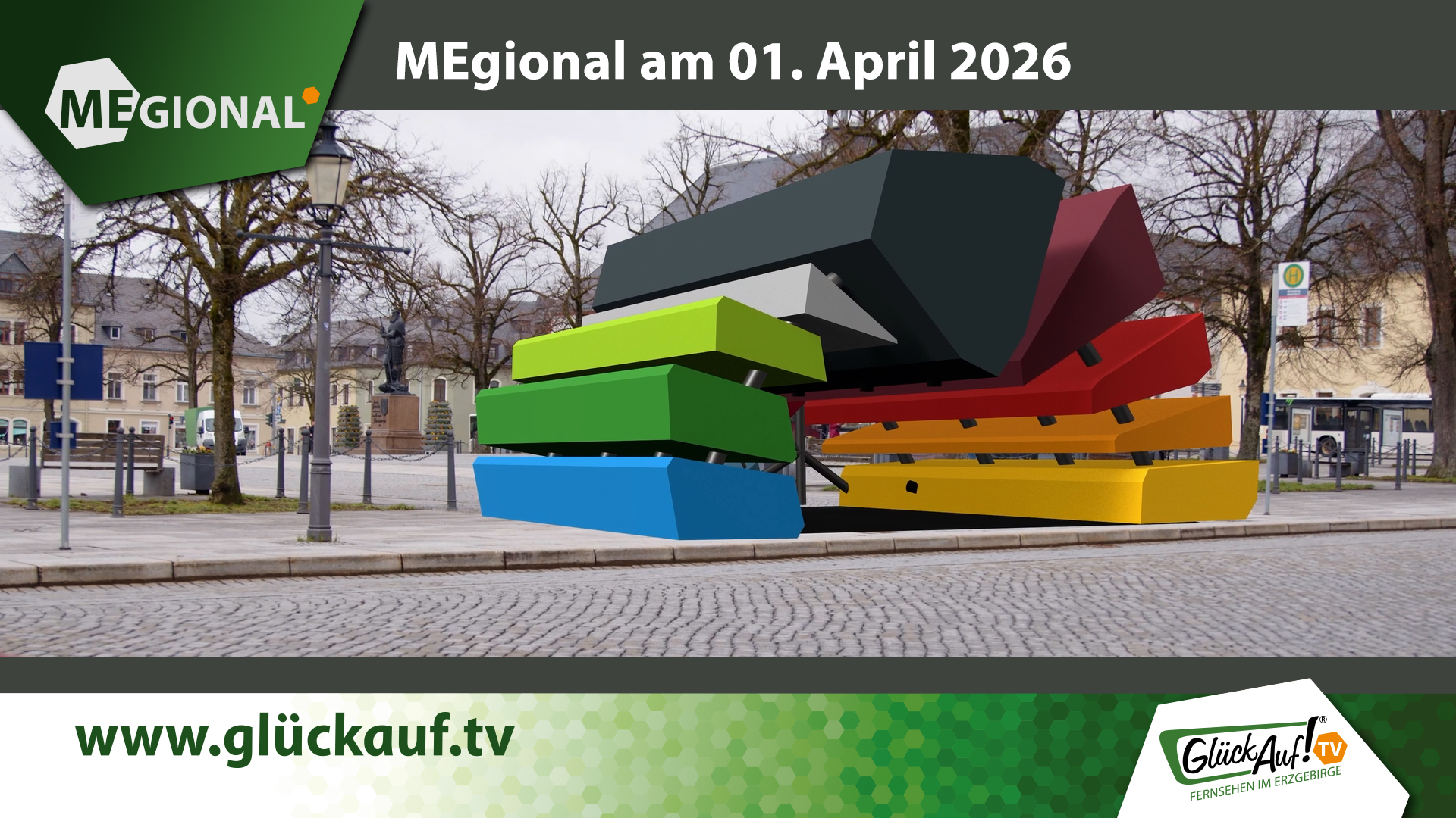 MEgional am 01. April mit dem Thema: Marienberger Markt bekommt eine Tiefgarage