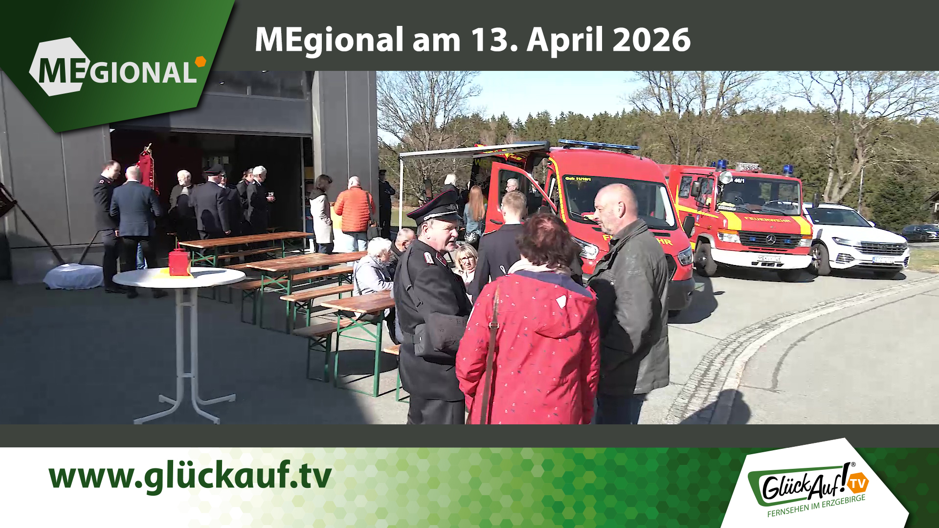 MEgional am 13. April mit dem Thema: Neues Fahrzeug für die Feuerwehr in Gebirge